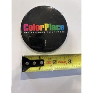 Paint Hardware Department Walmart Store employee Button Shirt Pin colorplace